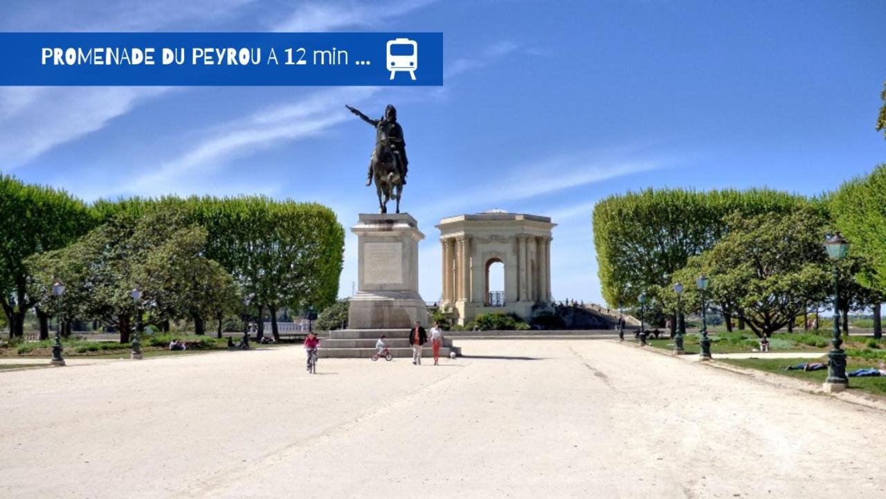 Апартаменти Uncourtsejour - Montpellier Gare - Parking Екстер'єр фото